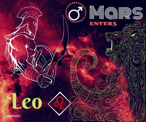 Mars Enters Leo 11 June 2021 My Sky Pie