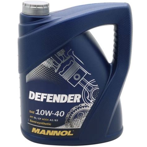 Motoröl DEFENDER 5 Liter SAE 10W 40 API SL CF MN7507 5 Online Shop