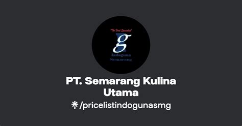 Pt Semarang Kulina Utama Linktree