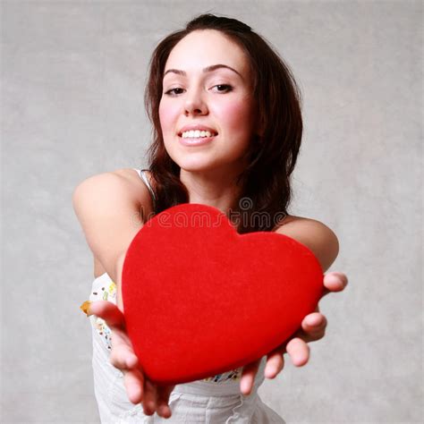 Attractive Caucasian Smiling Woman Brunette Isolated On White St Stock Image Image Of Closeup