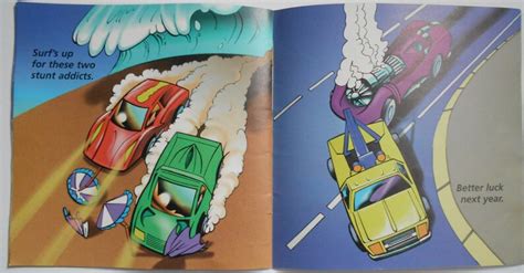 Mattel Hot Wheels Super Stunt Show Paperback Storybook 2001 Etsy