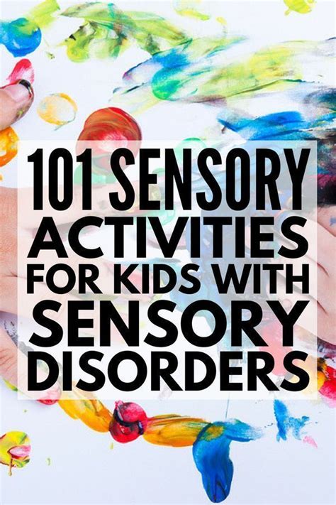 Sensory play 101 sensory activities for kids with autism – Artofit