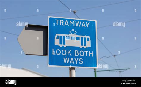 Tramway Sign Hi Res Stock Photography And Images Alamy