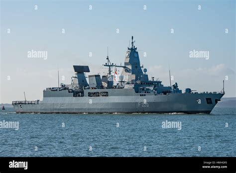 German navy frigate f220 hamburg hi-res stock photography and images ...