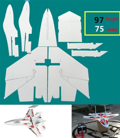 Big Su Rc Airplane Aircraft Diy Laser Cut