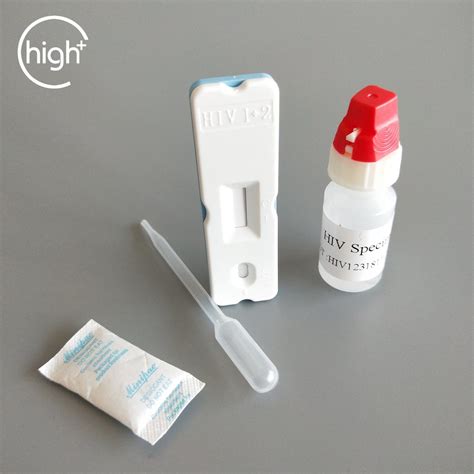 One Step Infectious Diseases HIV Rapid Test Kit HIV Strips HIV Cassette