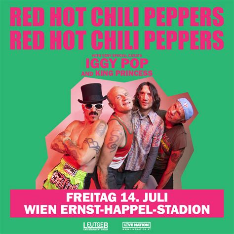 Red Hot Chili Peppers Wien Leutgeb Entertainment