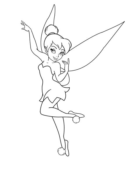 Tinkerbell Silhouette Vector