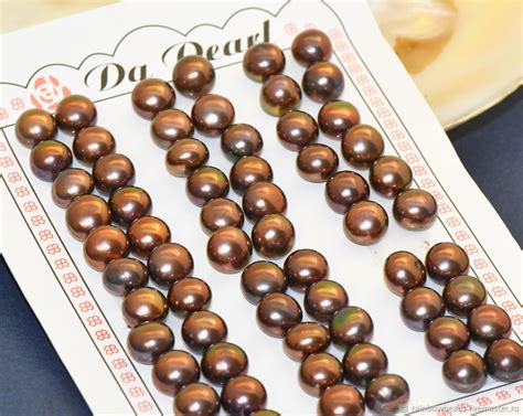 Жемчуг коричневый (72 фото)