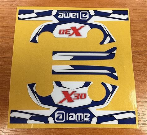 Iame X30 Style Head Sticker Kit Karting Jakedesigns Ebay