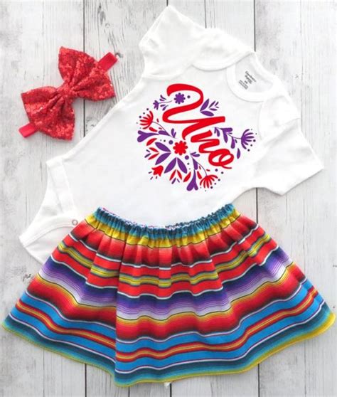 Baby Girls 1st Birthday Fiesta Outfit Dress