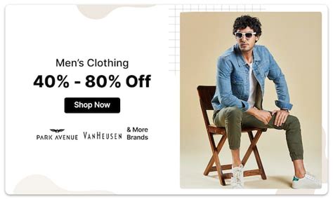 Fashion Sale Upto 80 Off On Top Brands Exciting Cashback On Men