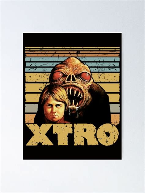 "Xtro Horror Movie" Poster for Sale by LeonaVanxi | Redbubble