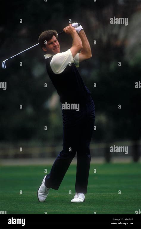 Sport golf action swing nick faldo hi-res stock photography and images ...