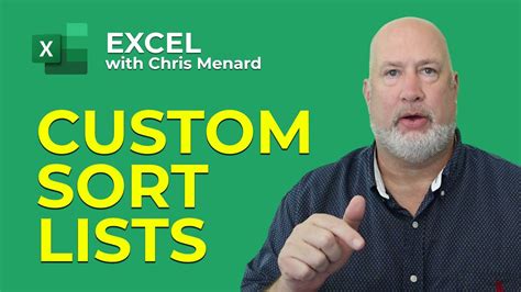 Excel Create A Custom List To Sort Data Fiscal Months Products