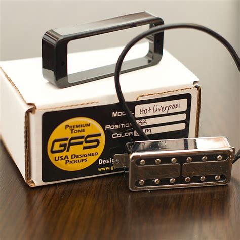 Gfs Hot Liverpool Minitron Humbucker Overwound Wound P Reverb