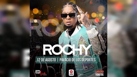 ROCHY RD ANUNCIA SU PRIMER CONCIERTO EN EL PALACIO DE LOS DEPORTE YouTube