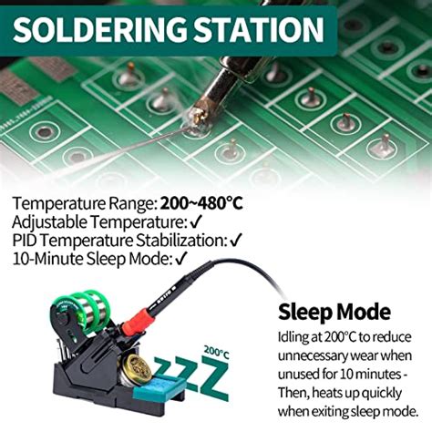 Yihua D Evo Hot Air Rework Station Soldering Station In With Dynamic Lcd Display With