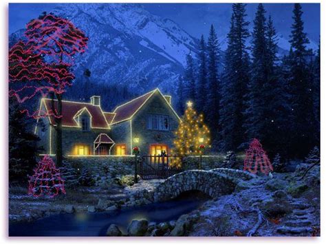 Christmas Screensavers For Windows 7 3d Christmas Cottage Screensaver