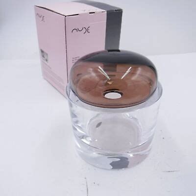 Nude Glass Ecrin Lidded Vessel Large Caramel Designed By Sebastian Herkne Oneclick