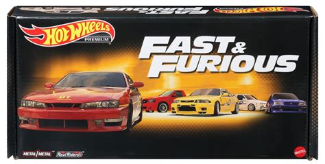 Hot Wheels Szybcy I W Ciekli Pak Hkf Fast Furious Zestaw Samochod W