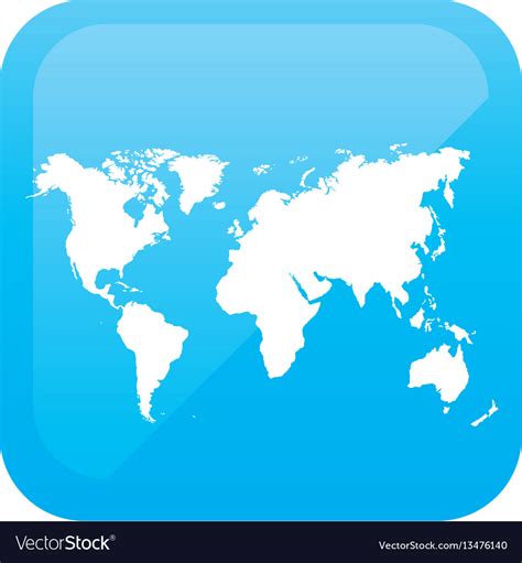 Map Of The World Square Dorrie Katharina
