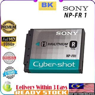 Sony InfoLITHIUM R Series NP FR1 Camera Battery Li Ion Shopee Malaysia