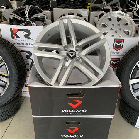 Jogo Rodas New Strong Aro Volcano X Et Ala Rodas