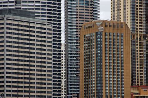 Huge Office Buildings In Sydney Stock Photo Image Of Office