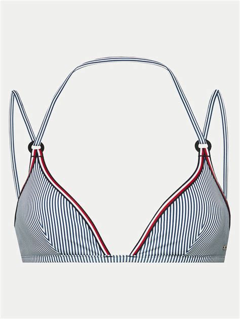 Tommy Hilfiger Bikini Oberteil Uw Uw Blau Modivo De