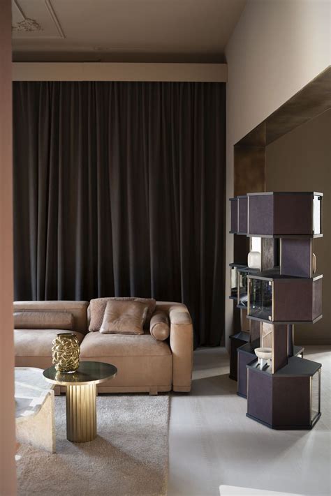 Hive Freestanding Double Sided Open Bookcase By Baxter
