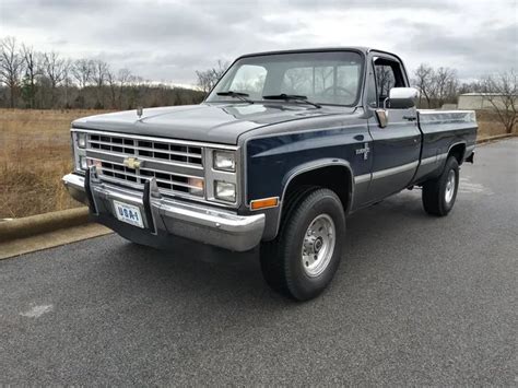 1987 Chevrolet Silverado K20 4x4 Long Bed Vin 1gcgv24k6hf382292 Classic