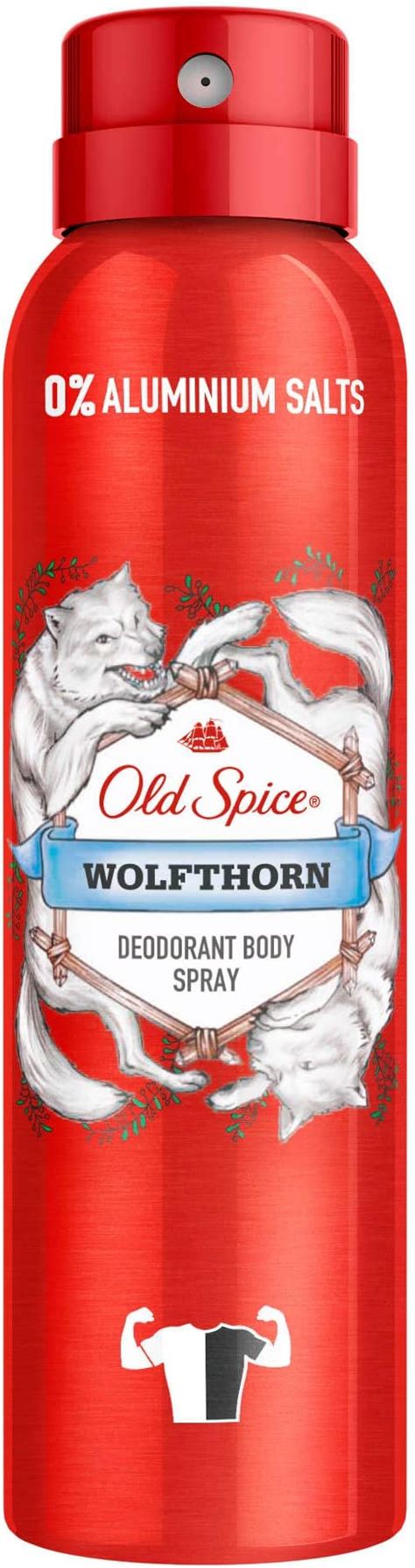 Old Spice Wolfthorn Deodorant Body Spray For Men 150ml Amazon Co Uk