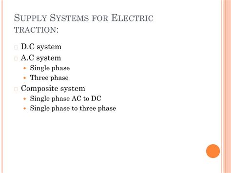 Ppt Electric Traction Powerpoint Presentation Free Download Id8828842