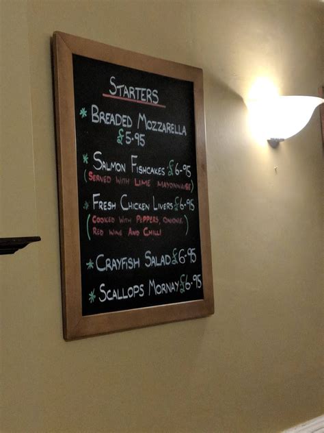 Menu At Francos Pub And Bar Wigan