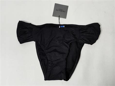 STRÓJ FIGI MAJTKI KĄPIELOWE CZARNY DÓŁ OD STROJU BIKINI M LA REDOUTE