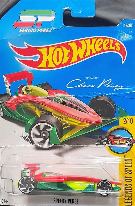 Embalagem Danificada Hot Wheels Legends Of Speed Speedy Perez Universo Hot Wheels