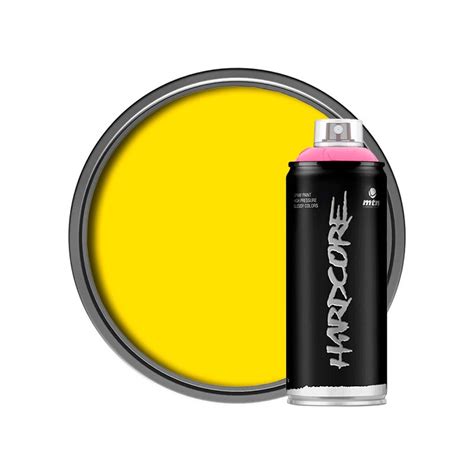 Spray sintético Montana Hardcore amarillo claro brillante ml