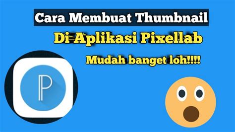 tutorial  membuat thumbnail youtube