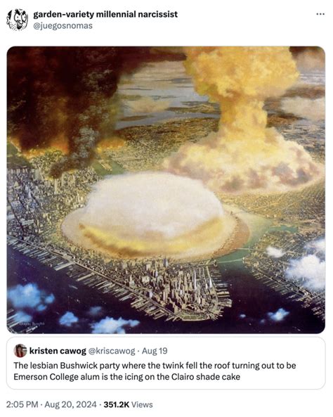 Lesbian Bushwick Party Twink Roof Meme Clairo Themed Lesbian Rooftop Party In Bushwick Where