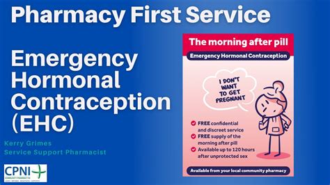 Cpni Pharmacy First Emergency Hormonal Contraception Training Webinar Youtube