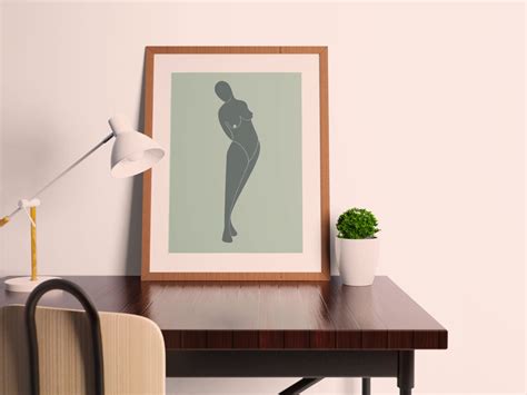 Female Nude Print Naked Lady Art Print A Female Figure Print Matisse Style Print Etsy