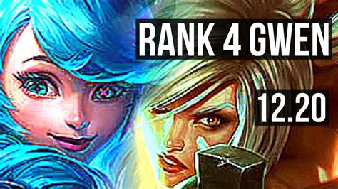 Gwen Vs Riven Top Rank 4 Gwen Tr Master 12 20 Youtube