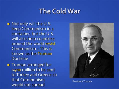 Ppt Truman Doctrine Powerpoint Presentation Free Download Id1939144