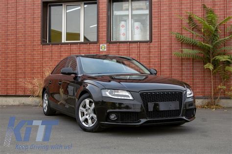 Badgeless Front Grille Suitable For Audi A4 B8 2008 2011 Rs4 Design