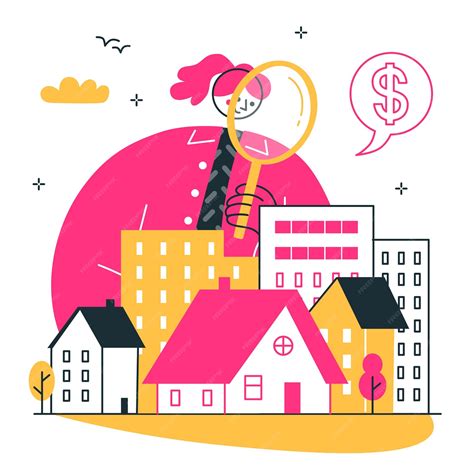 Ilustração do conceito de busca em casa | Vetor Grátis