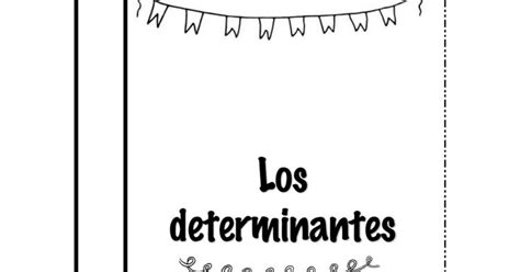 La Mademoiselle Du FLE Lengua Los Determinantes Lapbook Plantillas