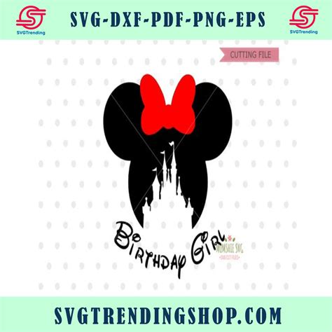 Birthday Girl Svg Disney Birthday Svg Disney Svg And Png Etsy Porn