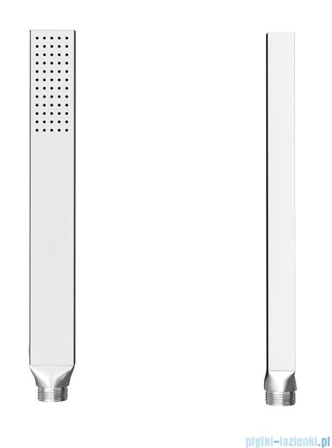 Kohlman Axis Zestaw Prysznicowy Z Deszczownic Kwadratow X Cm