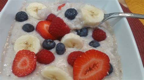 Desayunos De Avena Con Leche Y Fruta Youtube